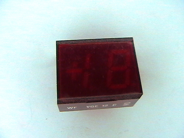 LED две цифри в един корпус VQE12C червен 1+8