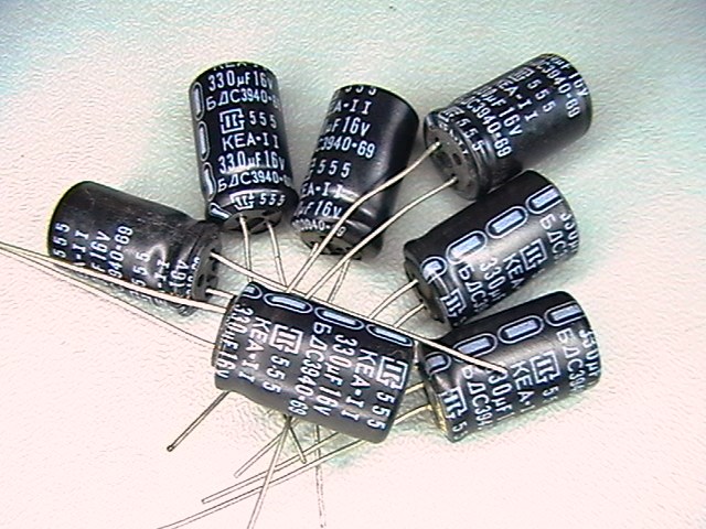 330µf/16V, 330uf capacitor   KЕА-II