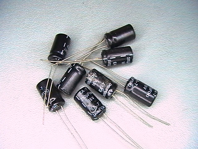 330?f/16V, 330uf capacitor,  M,  EA-7