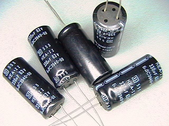 330?f/63V, 330uf capacitor   KEA-II