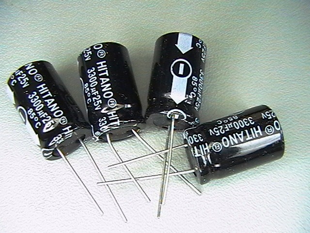 3300?f/25V, 3300uf capacitor  85`C, HITANO Taiwan