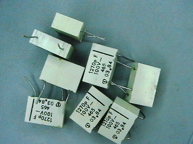 1.27nf/100V,  F (?1 percent ),  MIFLEX