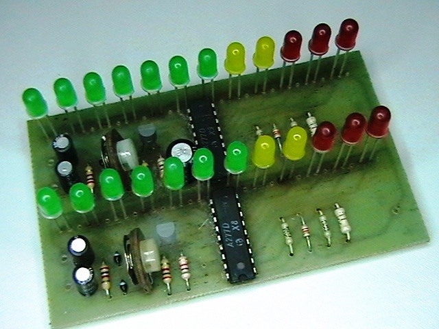 индикатор LED за стерео усилвател с А277 (UA180)