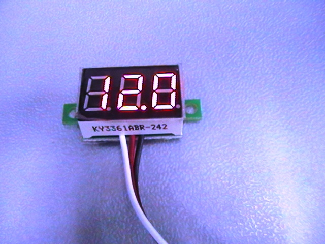 волтмер  DC   0V-max.30V   LF-109-004-V1, 2 PIN.