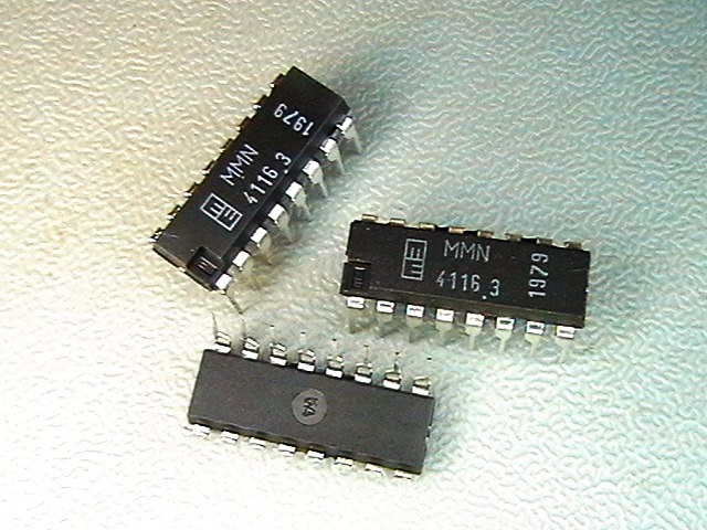 MMN4116-3 памет DRAM,  Apple II ZX Spectrum