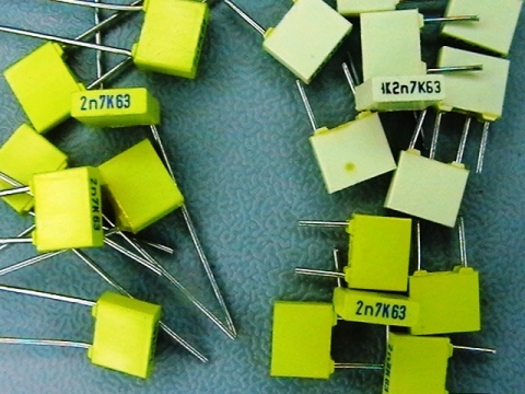 2.7nf/63V,  K,  MPT111 capacitor полиестерен