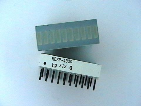 LED 10бр. светодиода в един корпус HDSP-4830