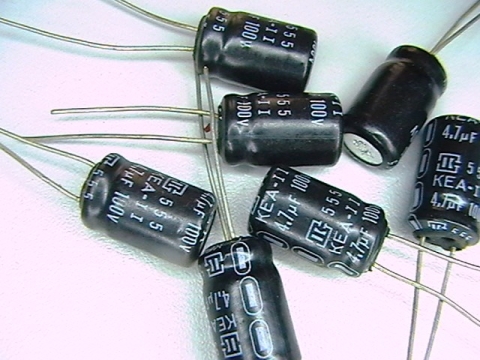 4.7?f/100V, 4.7uf capacitor   KEA-II