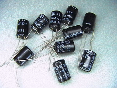 100?f/25V, 100uf capacitor   KEA-II