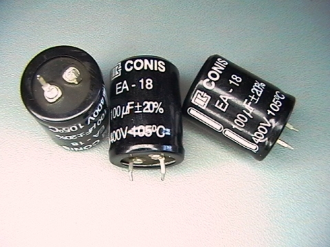 100?f/400V, 100uf capacitor,  M