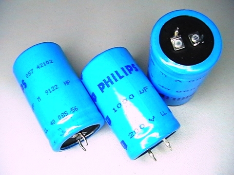 1000?f/200V, 1000uf capacitor   PHILIPS