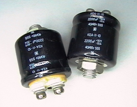 2200?f/40V/46V, 2200uf capacitor  KEA-II-10, +M12