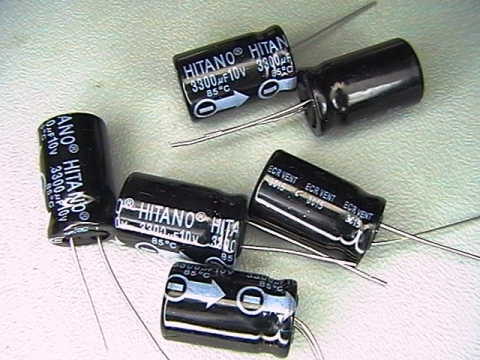 3300?f/10V, 3300uf capacitor  EXR 85C   HITANO