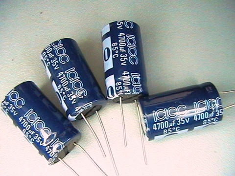 4700?f/35V, 4700uf capacitor, 85`C   ICICC
