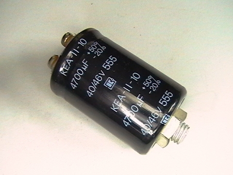 4700?f/40V/46V, 4700uf capacitor   KEA-II-10  +M12