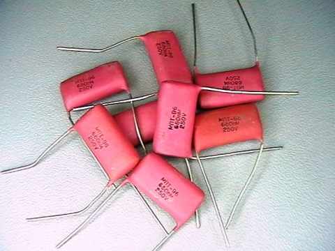 680nf/250V, M, capacitor  МПТ-96