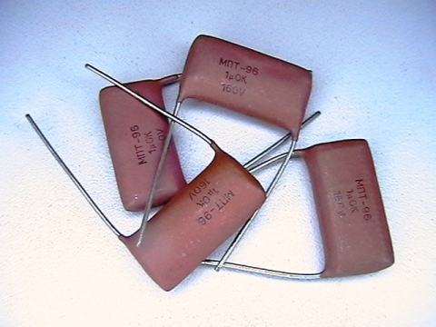 1µf/160V, 1uf, K, capacitor  МПТ-96