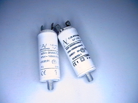 1?f/420V/470V, 1uf  J, MKP  Arcotronics 2 pin