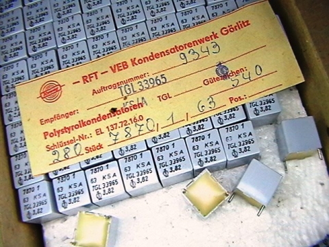 7.870/63V,  F (?1 percent ), TGL33965, RFT  Koweg