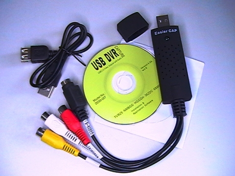USB 2.0 Capture DVR model:60-007 stereo