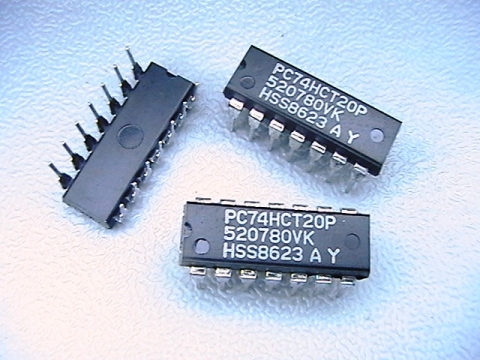 PC74HCT20P   14pin