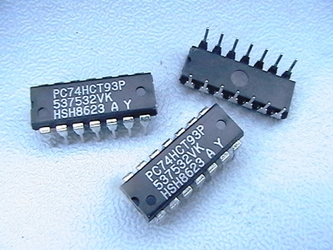 PS74HCT93P  14pin