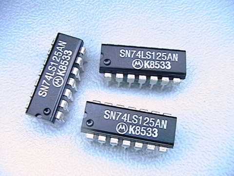 SN74LS125N   Motorola   = К555ЛП8