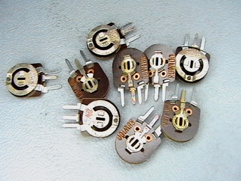 25kom   тример малък / trimmer resistors  RUWIDO